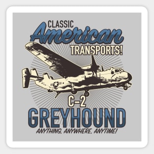 C-2 Greyhound Magnet